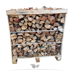 Brennholz Kaminholz Mischholz Eiche Buche Birke Erle - halbe Palette | Gardline